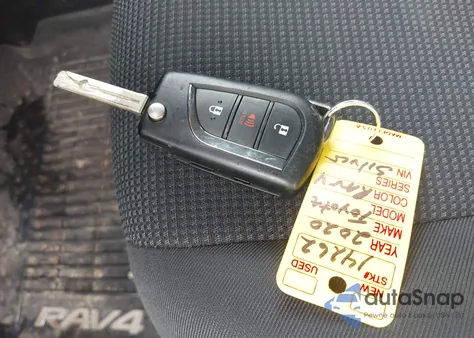 2020 Toyota Rav4 Le from USA, damaged, VIN 2T3H1RFV2LC077350